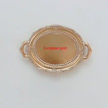 Load image into Gallery viewer, Creative Resin Candle Holder Plate Earrings Necklace Jewelry Ornament