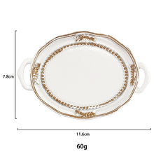 Load image into Gallery viewer, Creative Resin Candle Holder Plate Earrings Necklace Jewelry Ornament