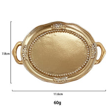 Load image into Gallery viewer, Creative Resin Candle Holder Plate Earrings Necklace Jewelry Ornament