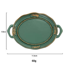 Load image into Gallery viewer, Creative Resin Candle Holder Plate Earrings Necklace Jewelry Ornament