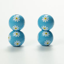 Load image into Gallery viewer, Source Factory Small Daisies Colorful Wood Beads Hemp Rope Flow Hematwood Bead String Handmade